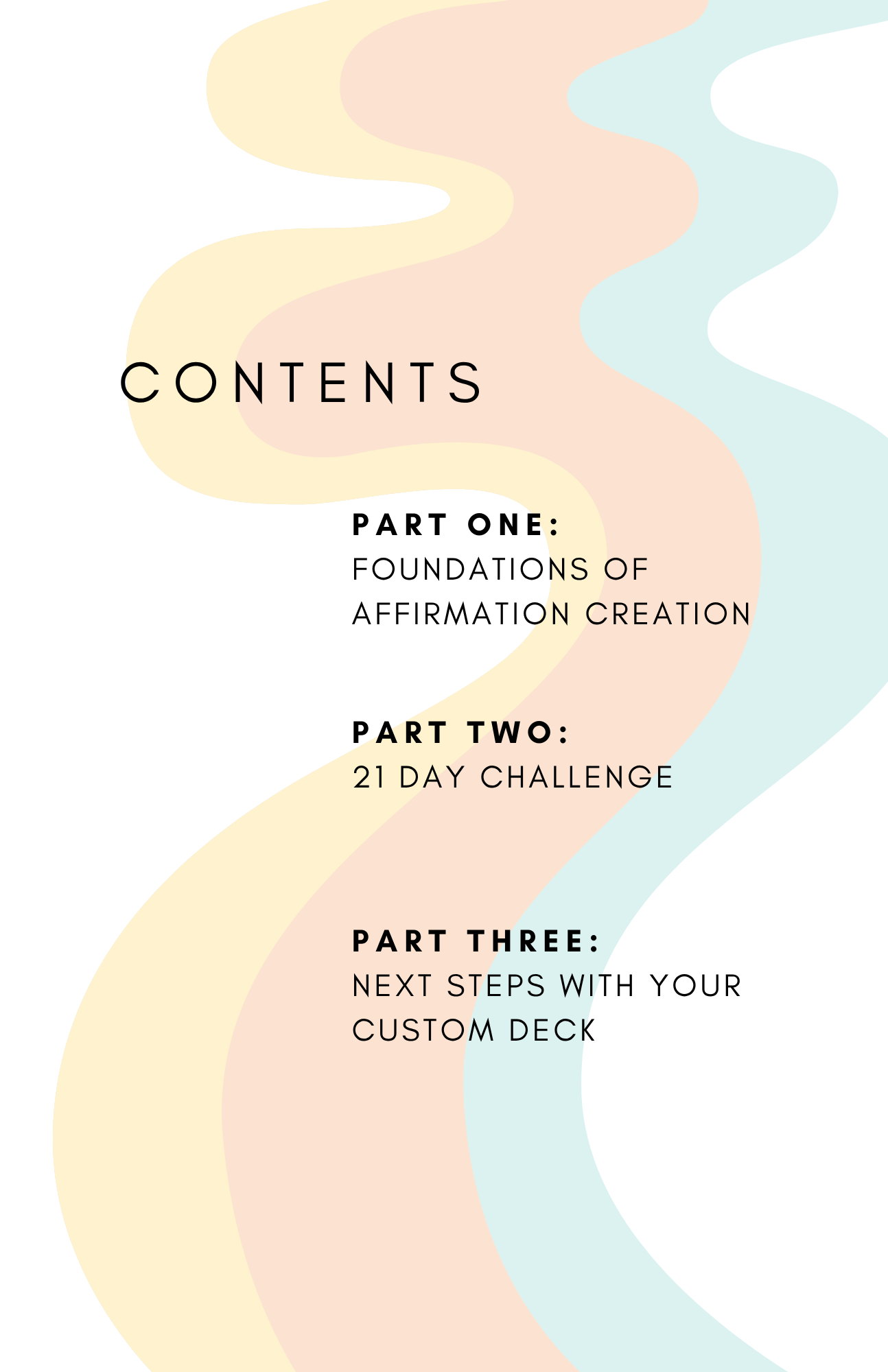 PDF Version 21 Day Affirmation Vibe Check Challenge