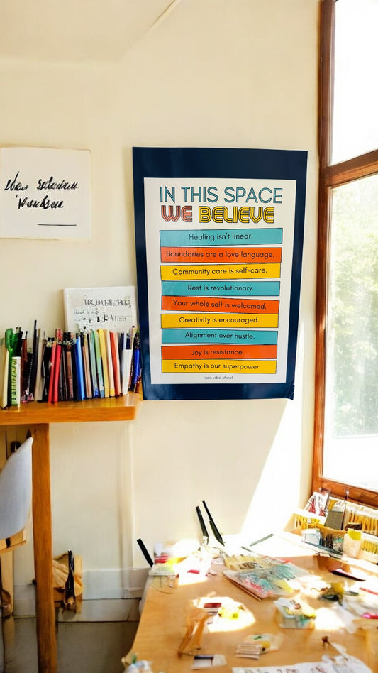 In This Space Poster
