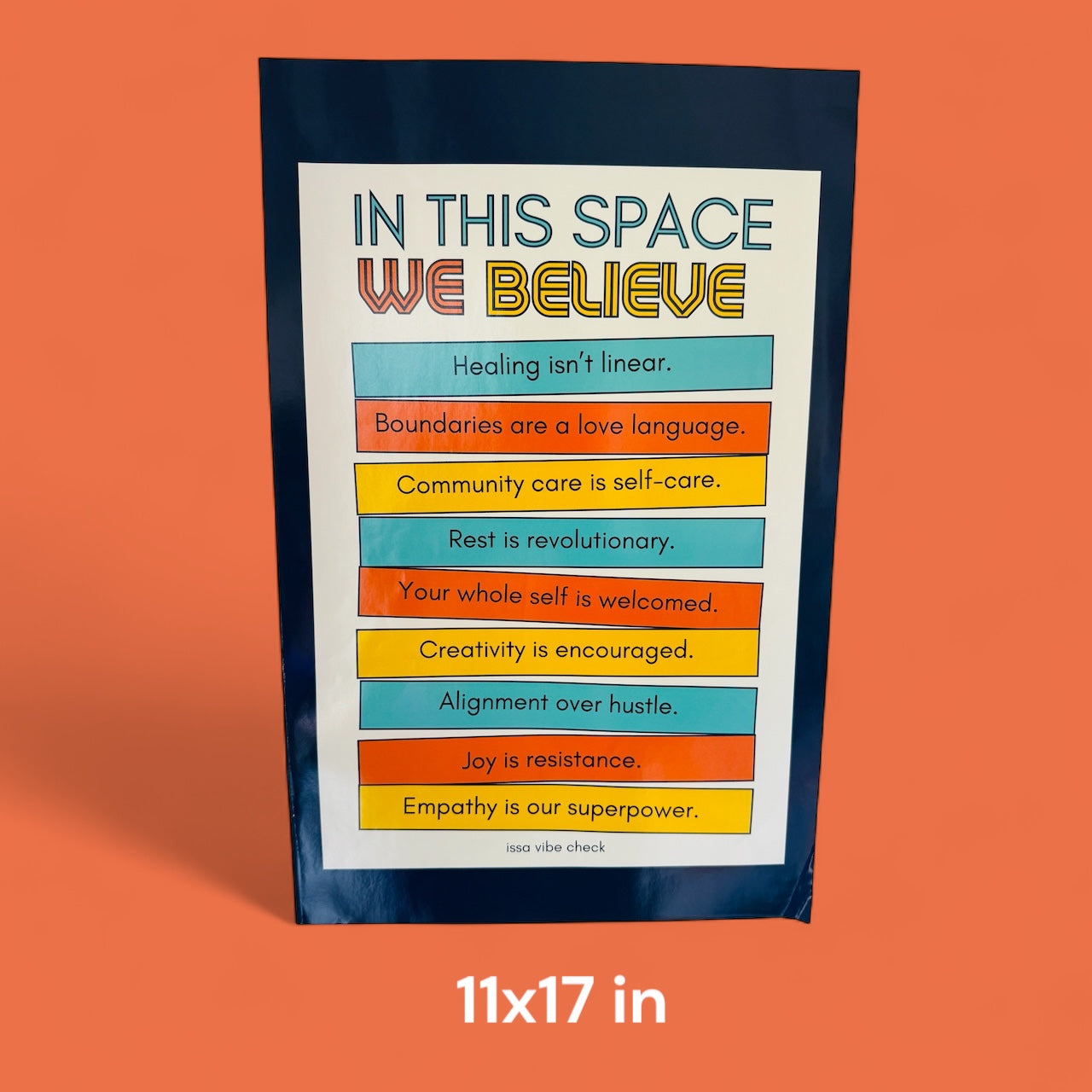 In This Space Poster