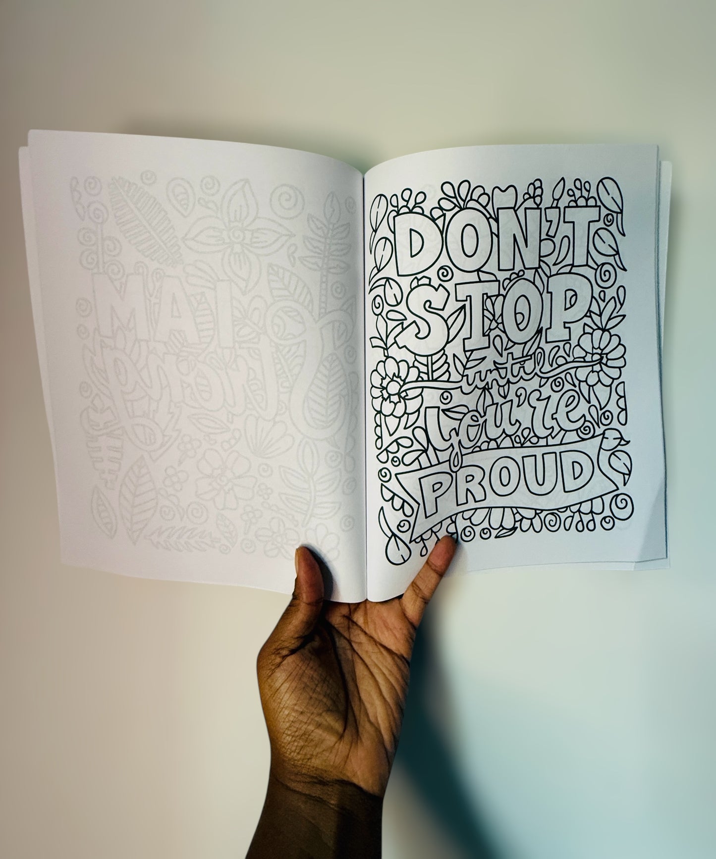 Be A Vibe Coloring Book