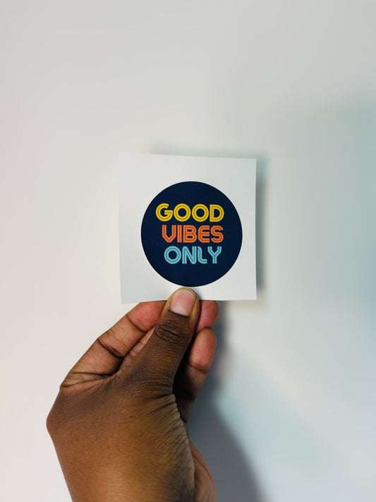 Individual Good Vibes Stickers